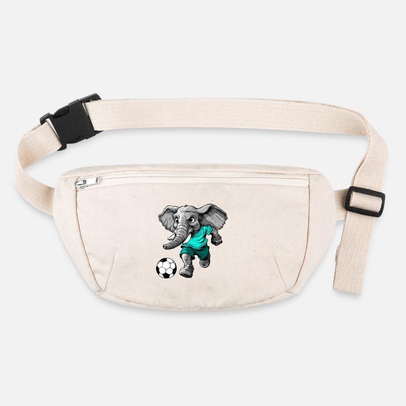 Éléphant de football Sac banane recyclé Stanley/Stella
