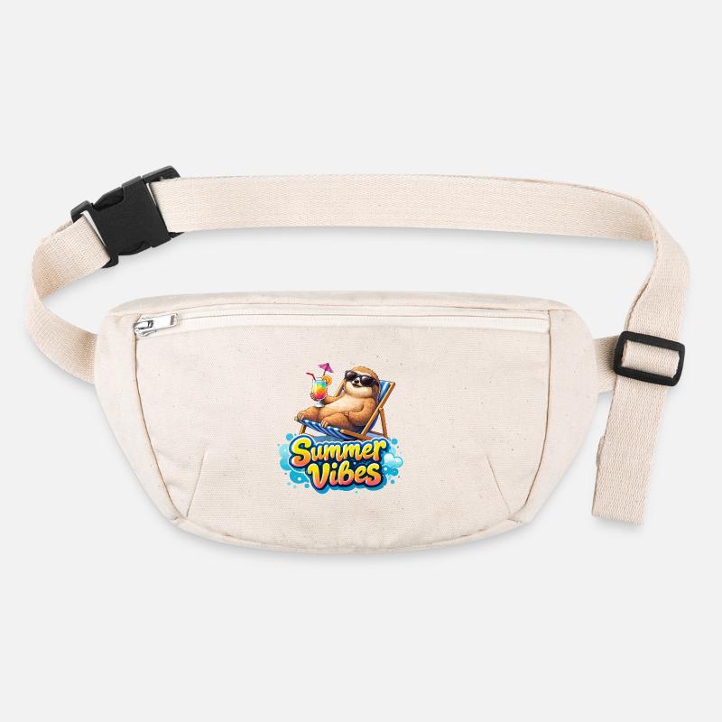 Summer Vibes: Chill Sloth Stanley/Stella recycled Hip Bag 