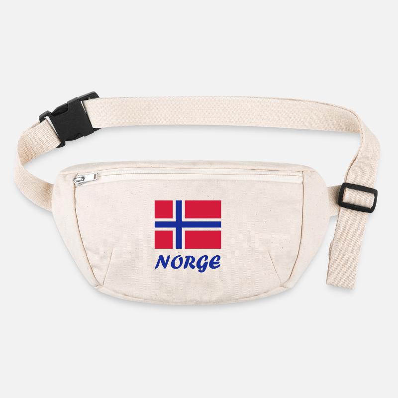 Norwegian flag Stanley/Stella recycled Hip Bag 