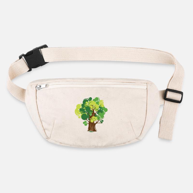 arbre nature nature bio illustration forêts forêts Sac banane recyclé Stanley/Stella