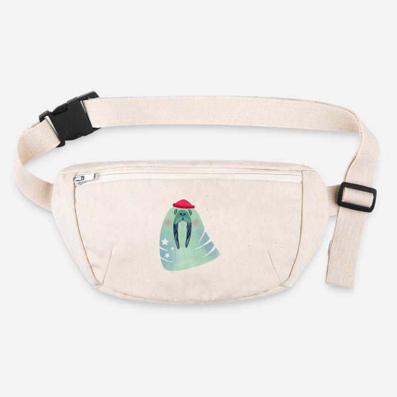 Riso Walross - Stanley/Stella recycelte Gürteltasche - Naturweiß