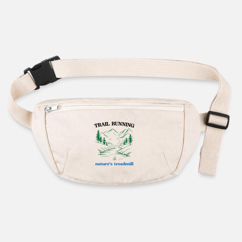 Trail Running - Nature's Treadmill Stanley/Stella recycled Hip Bag 