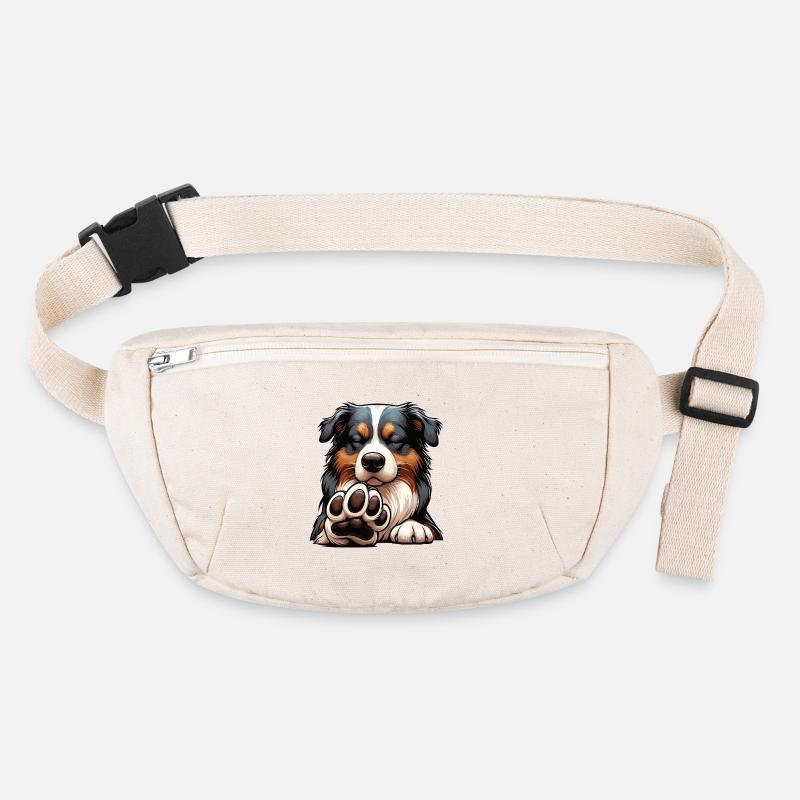 Australian Shepherd Aussie Aussiebesitzer Aussies Stanley/Stella recycelte Gürteltasche