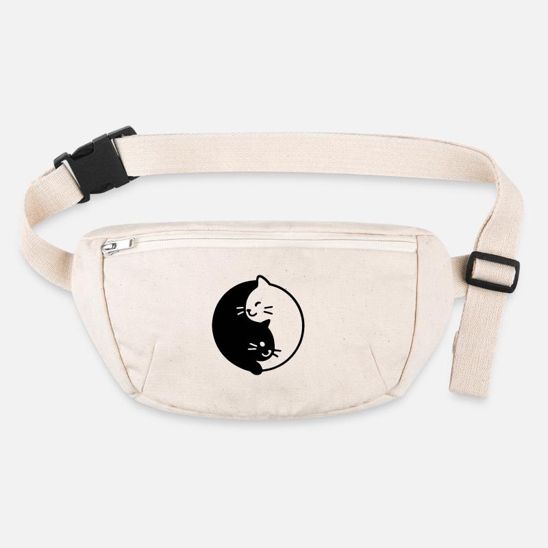 Duo de chats Yin et Yang Sac banane recyclé Stanley/Stella