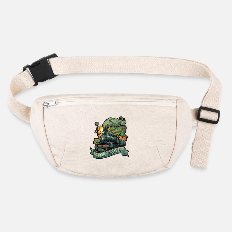 Voyage lent en train à vapeur Sac banane recyclé Stanley/Stella