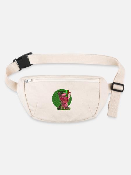ZUMO Z - Sac banane recyclé Stanley/Stella - blanc naturel - Devant