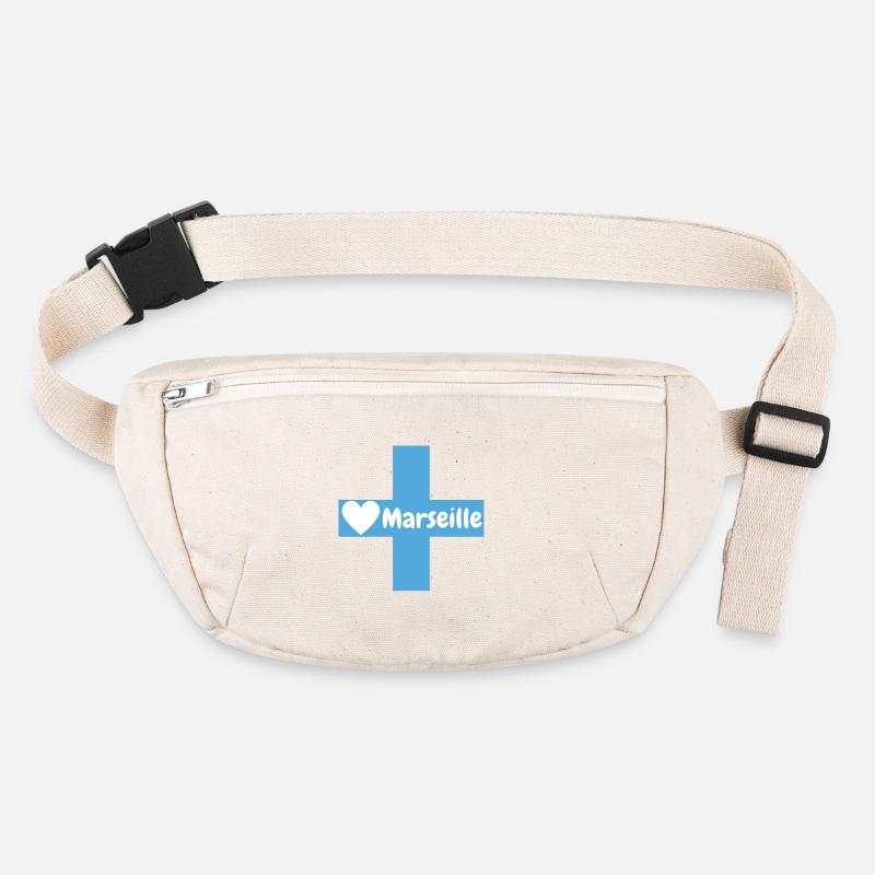 Marseille - Stanley/Stella recycled Hip Bag  - natural