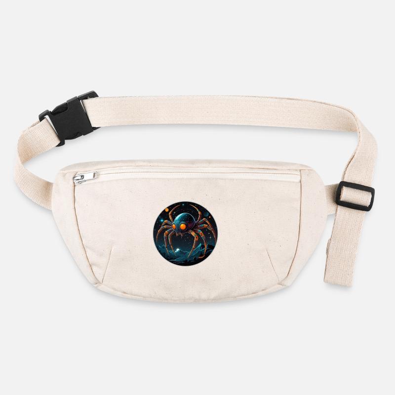 Weltraumspinne im Weltall im Orbit Stanley/Stella recycelte Gürteltasche