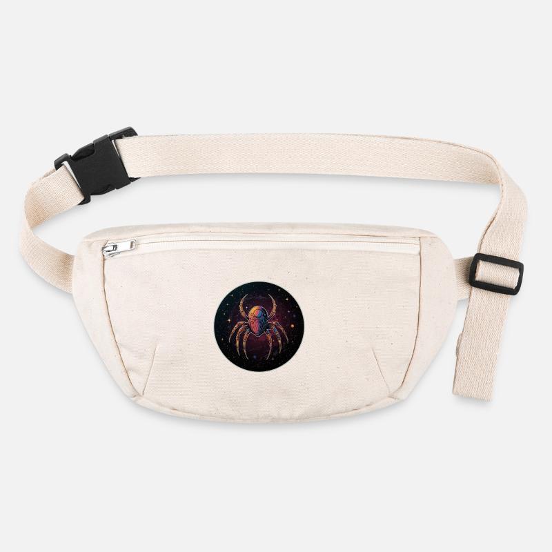 Weltraumspinne im Weltall im Orbit Stanley/Stella recycelte Gürteltasche