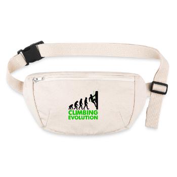Escalade Evolution Klettern - Sac banane recyclé Stanley/Stella - blanc naturel - Devant