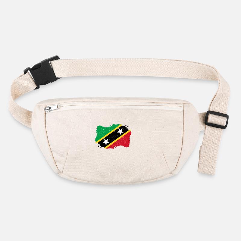 Roots pays drapeau St Kitts et Nev Sac banane recyclé Stanley/Stella