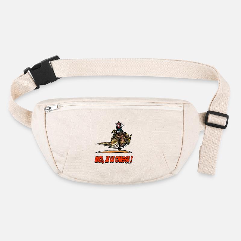 The Pheasant, Moi Je Le Chasse! Stanley/Stella recycled Hip Bag 