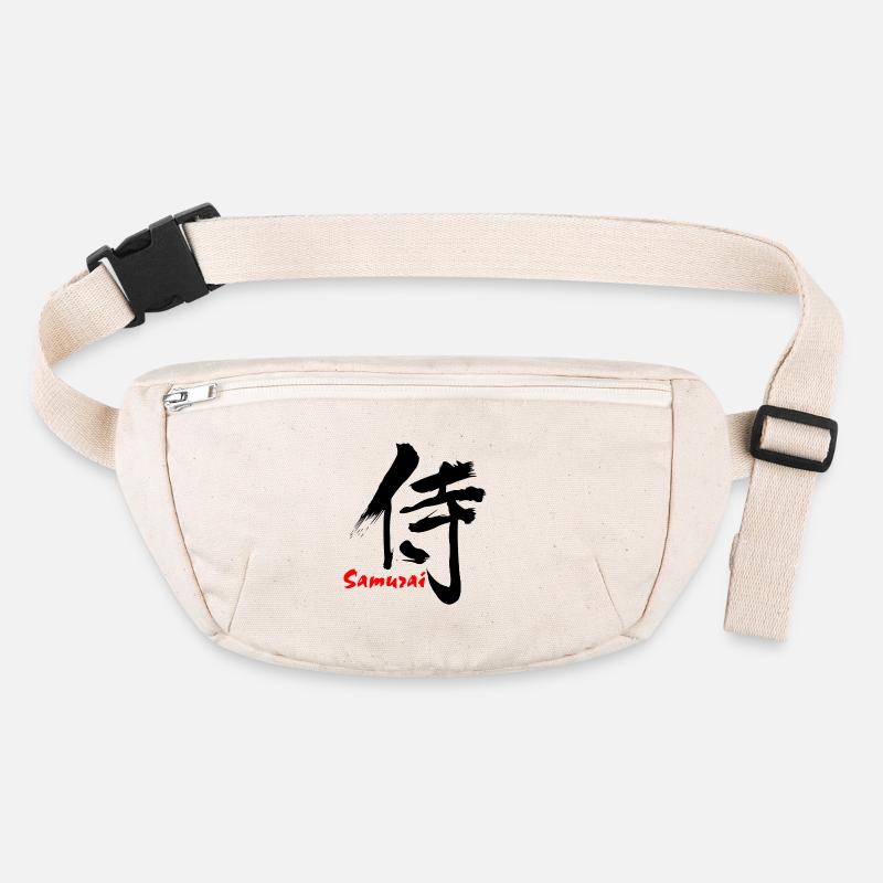 Samurai in Japanese kanji script Stanley/Stella recycled Hip Bag 