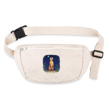 Meerkat - Stanley/Stella recycled Hip Bag  - natural - Front