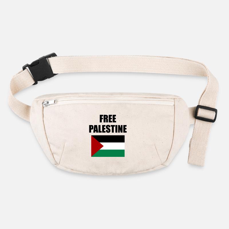 Palestine libre Sac banane recyclé Stanley/Stella