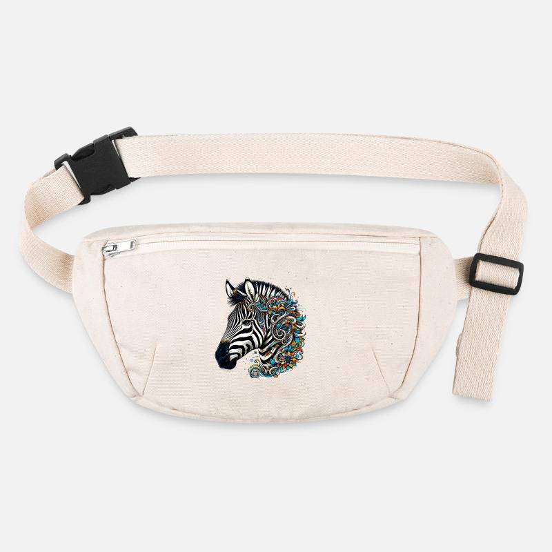 Zebra Stanley/Stella recycelte Gürteltasche
