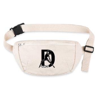 Tanzen Sie anmutig - Stanley/Stella recycelte Gürteltasche - Naturweiß - Vorne