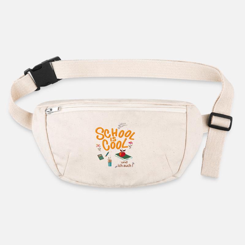 Schule ist Cool  Schulkind Stanley/Stella recycelte Gürteltasche