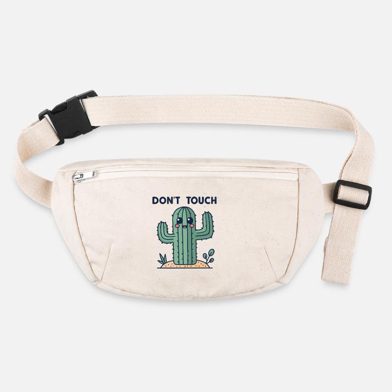 Cute Cactus: No Touch Stanley/Stella recycled Hip Bag 