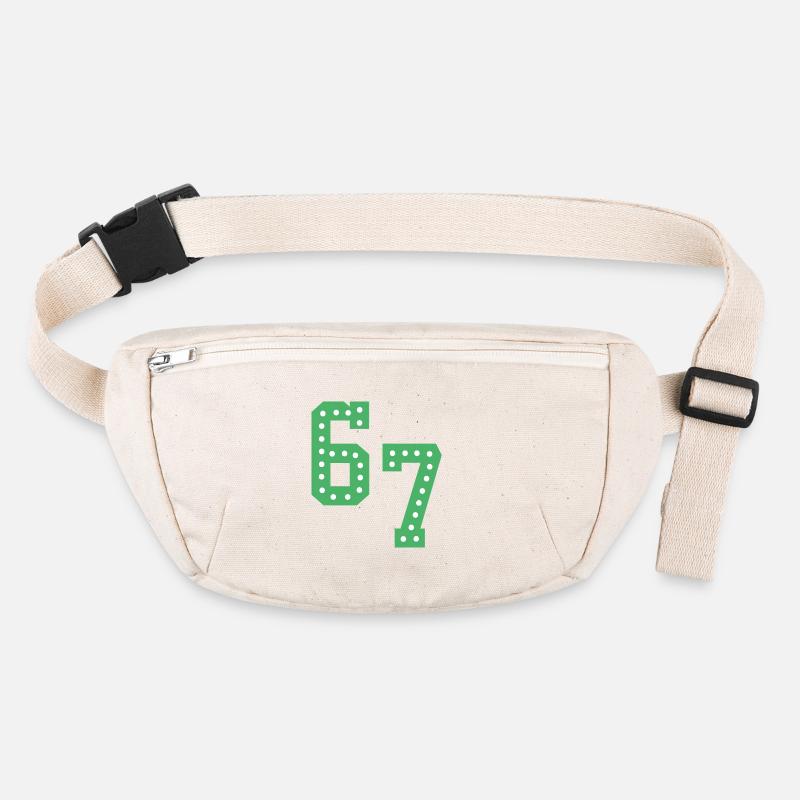 6 7 – Un design de texte minimaliste tendance, Sac banane recyclé Stanley/Stella