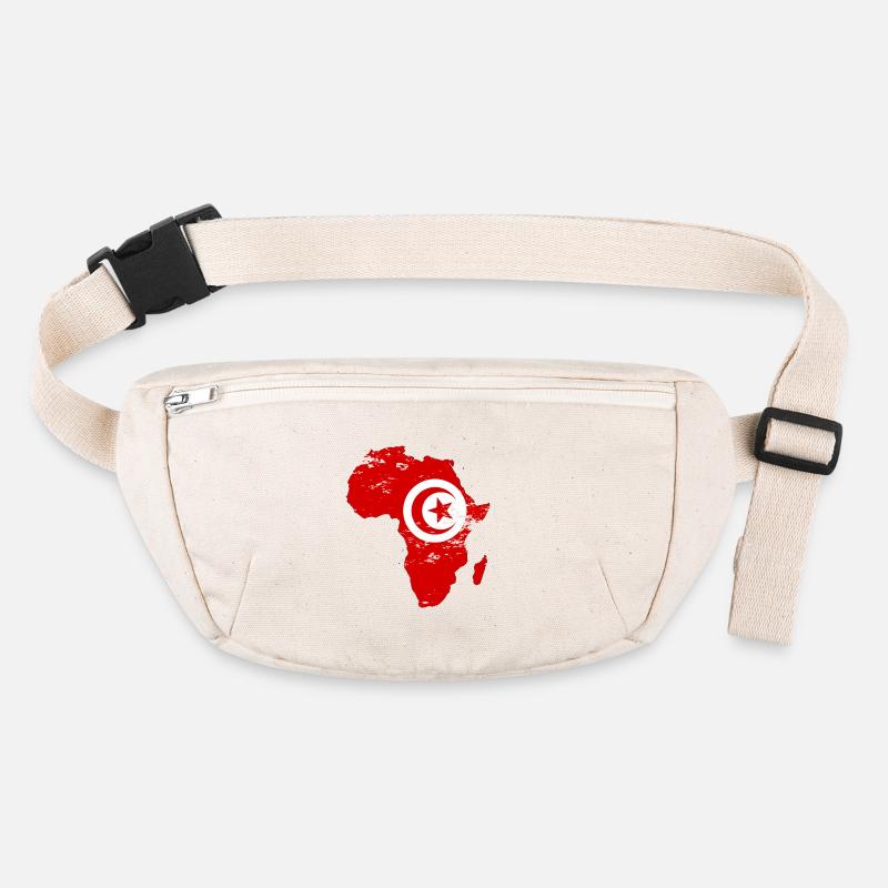 Tunesien Flagge Afrika Stanley/Stella recycelte Gürteltasche