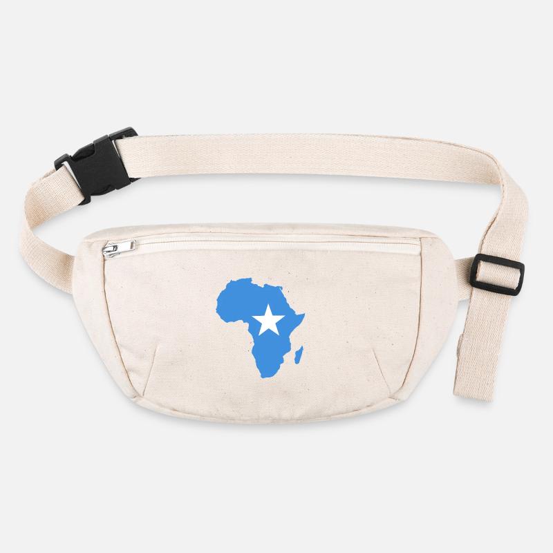 Drapeau de la Somalie Afrique Sac banane recyclé Stanley/Stella