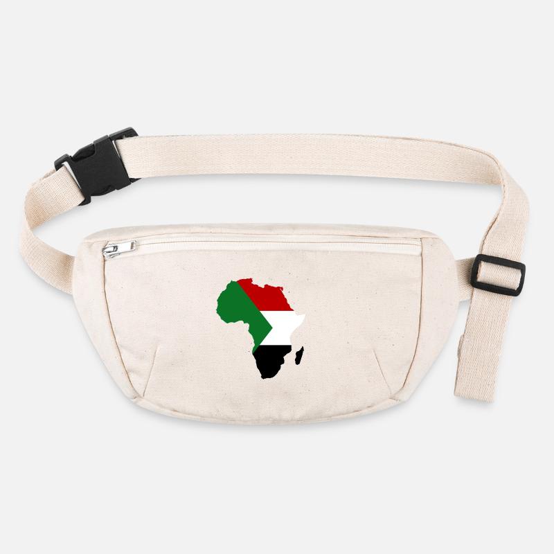 Sudan_Flagge_Afrika Stanley/Stella recycelte Gürteltasche