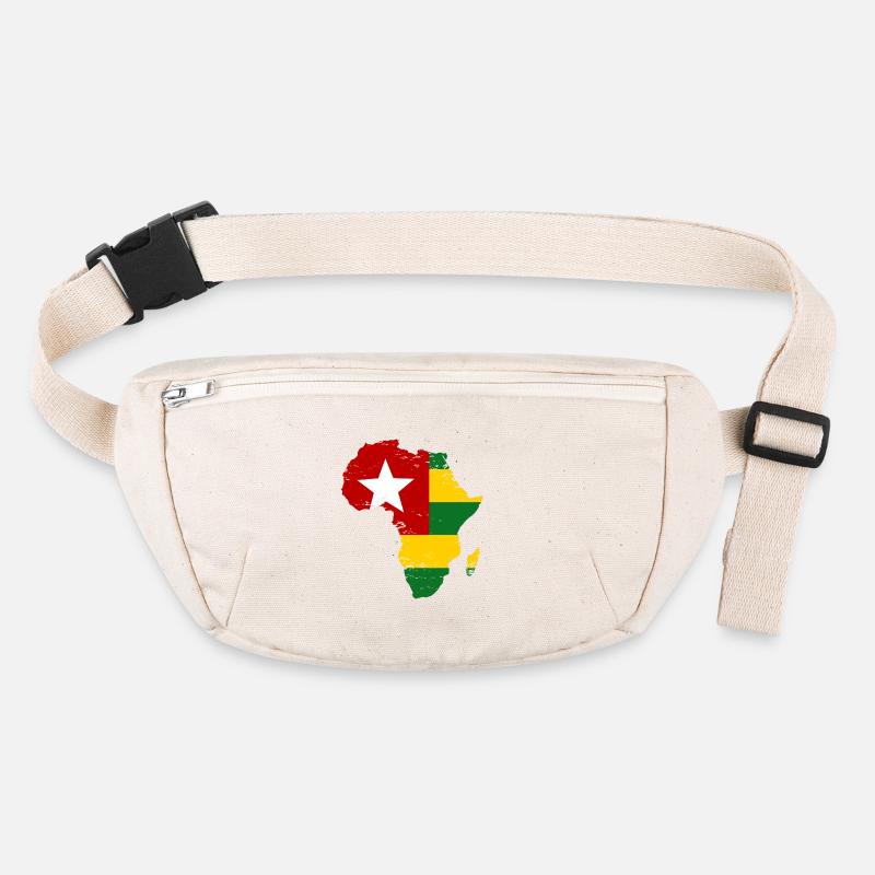 Togo_Flagge_Afrika Stanley/Stella recycelte Gürteltasche
