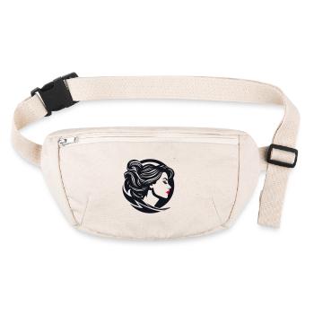 Silhouette élégante - Sac banane recyclé Stanley/Stella - blanc naturel - Devant