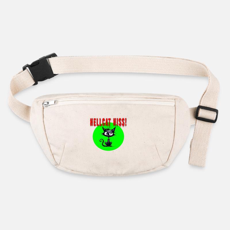 Hellcat Hiss! 2 Stanley/Stella recycled Hip Bag 