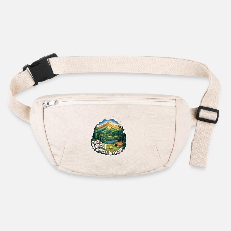 Einmal Camper immer Camper Naturerlebnis pur Stanley/Stella recycelte Gürteltasche