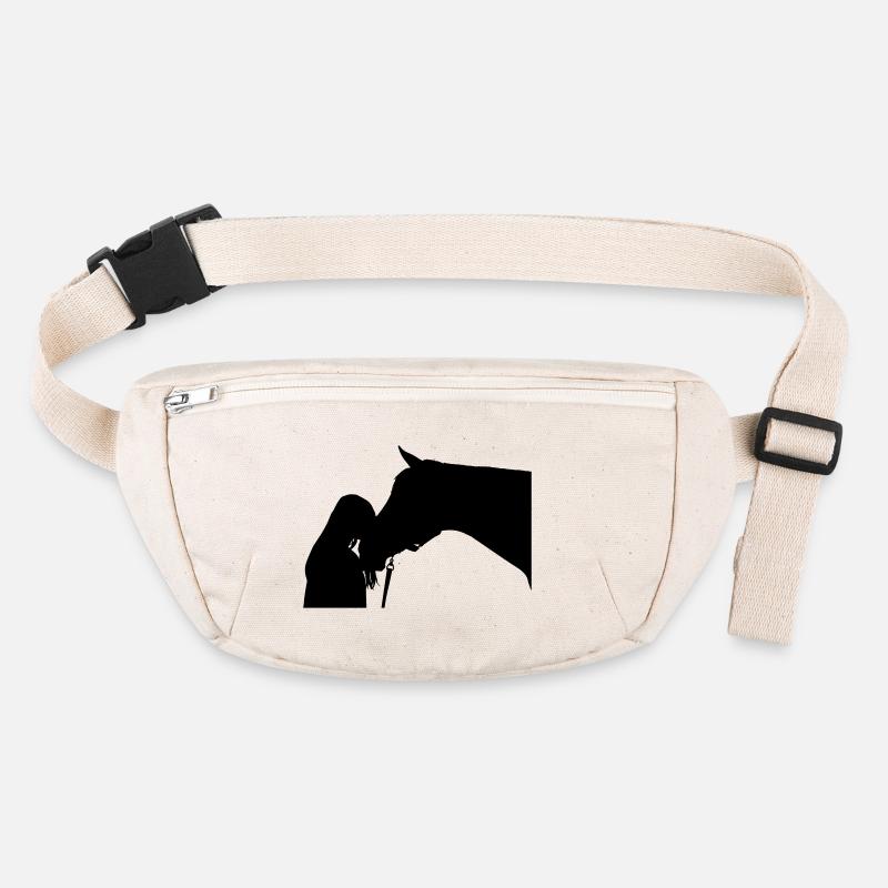 Pferd Stanley/Stella recycelte Gürteltasche