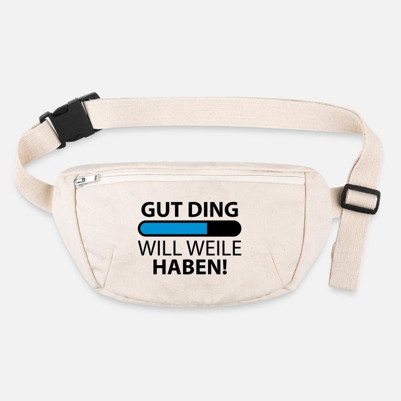 Gut Ding will Weile haben Stanley/Stella recycelte Gürteltasche