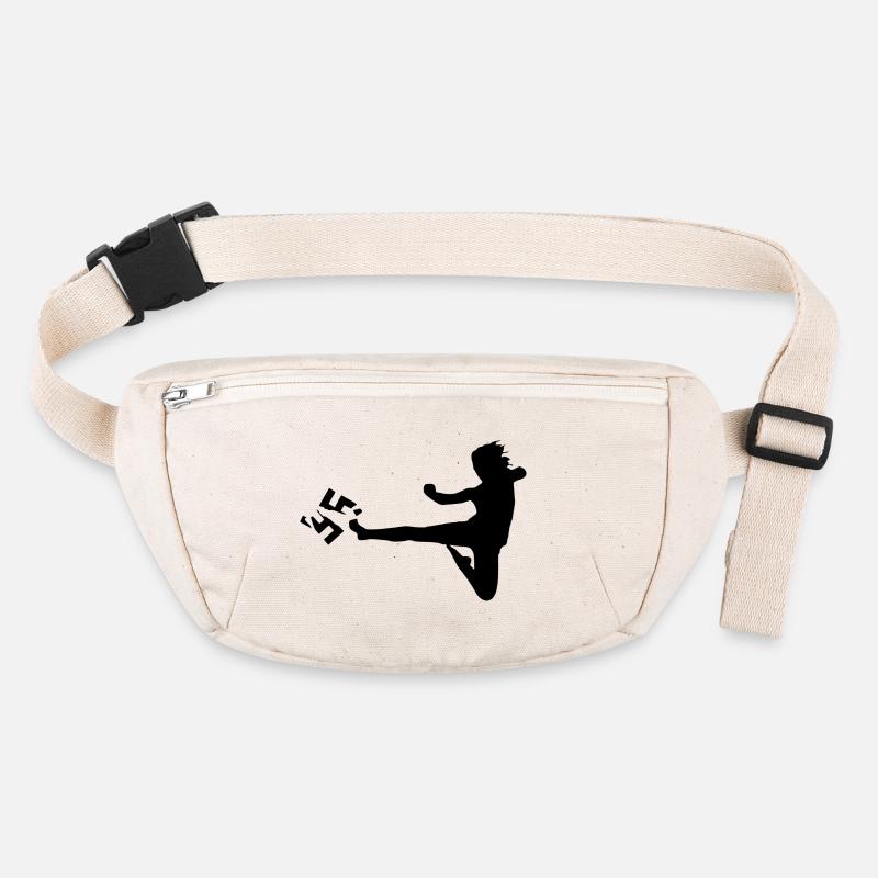 Anti Rassismus Kick Kampfsport Stanley/Stella recycelte Gürteltasche