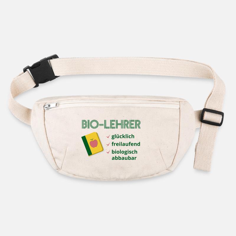 Biolehrer T-Shirt Lehrer Bio Lehrer Stanley/Stella recycelte Gürteltasche