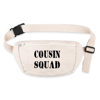 Cousin Squad - Stanley/Stella recycled Hip Bag  - natural - Front