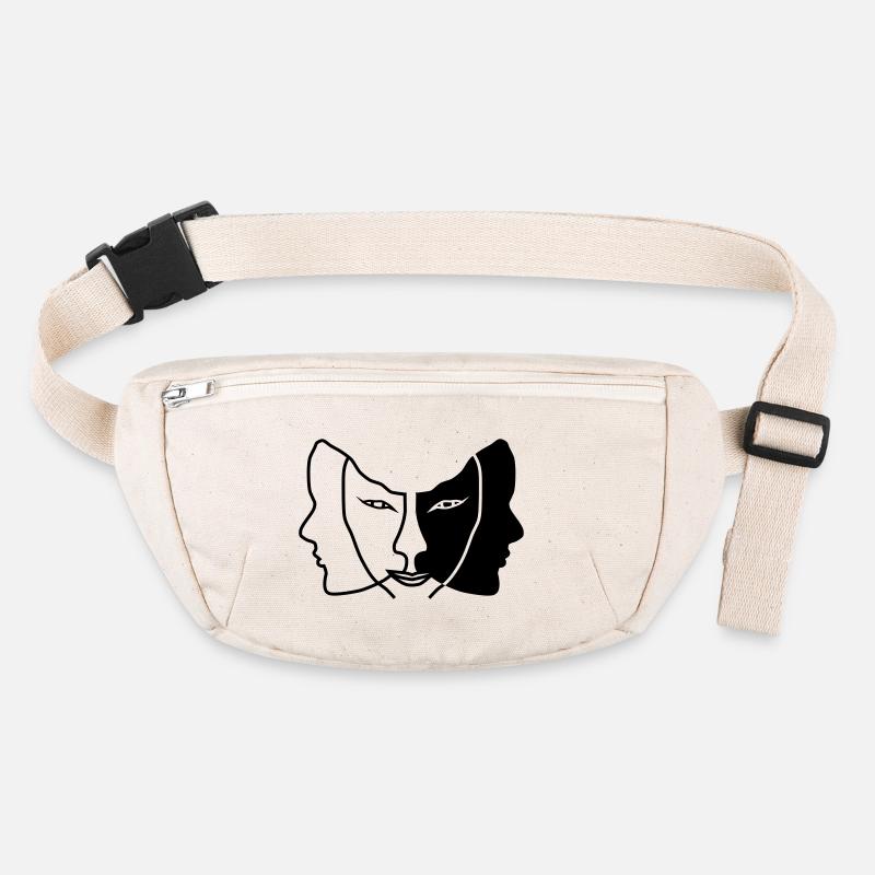 light dark face mask gemini Stanley/Stella recycled Hip Bag 