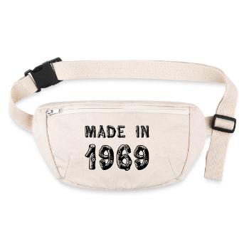 Made in 1969 - Stanley/Stella recycelte Gürteltasche - Naturweiß - Vorne