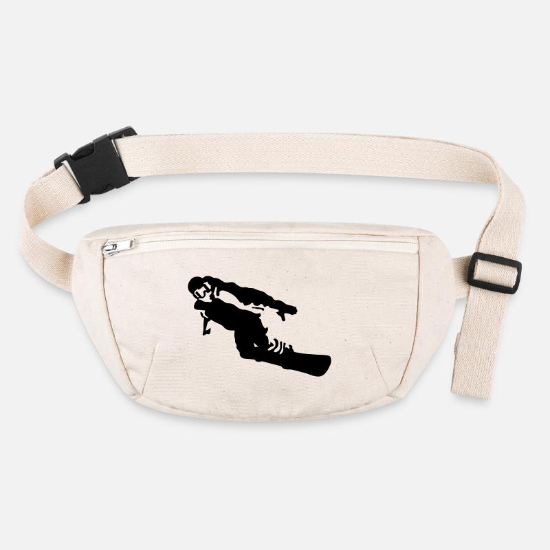 Snowboarder Stanley/Stella recycelte Gürteltasche