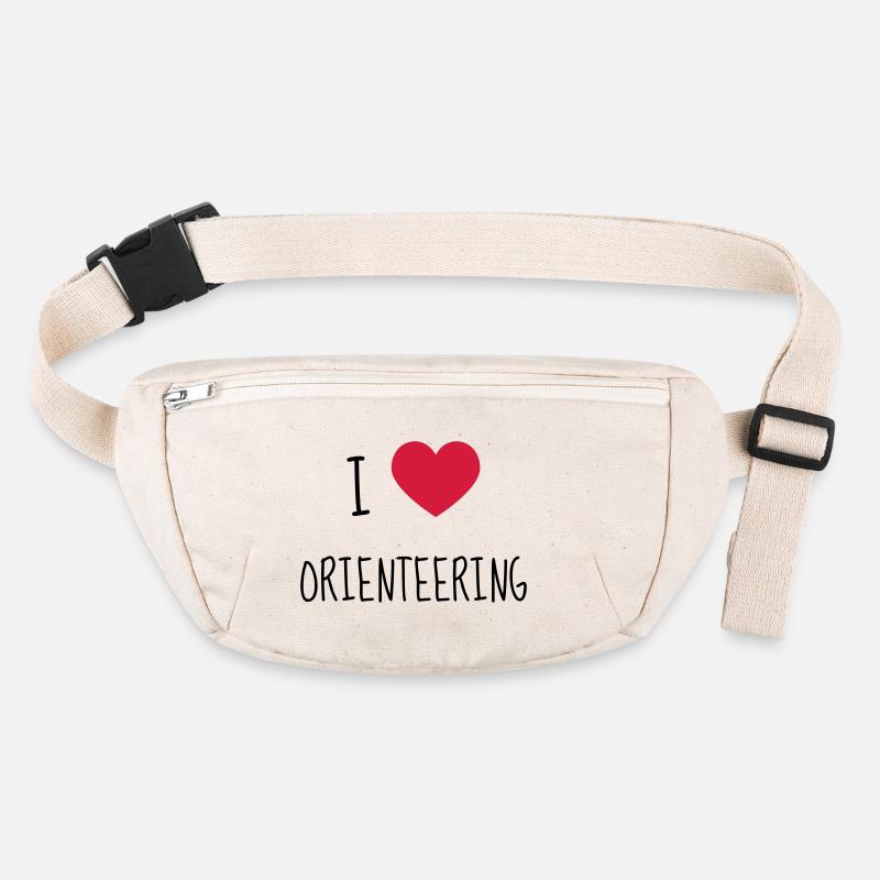 Orienteering / Orienteer / Orientierungslauf Stanley/Stella recycelte Gürteltasche