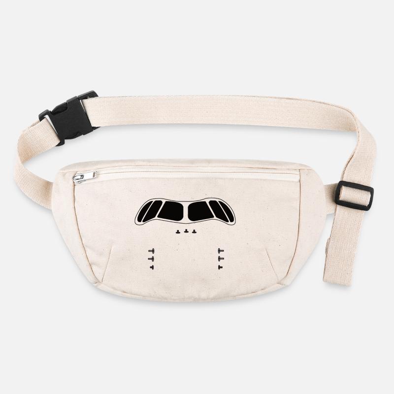 Waschbär Stanley/Stella recycelte Gürteltasche