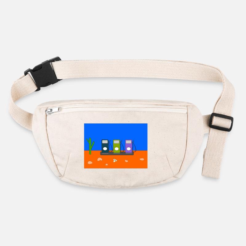 Zapfsaeulen in the wueste Stanley/Stella recycled Hip Bag 