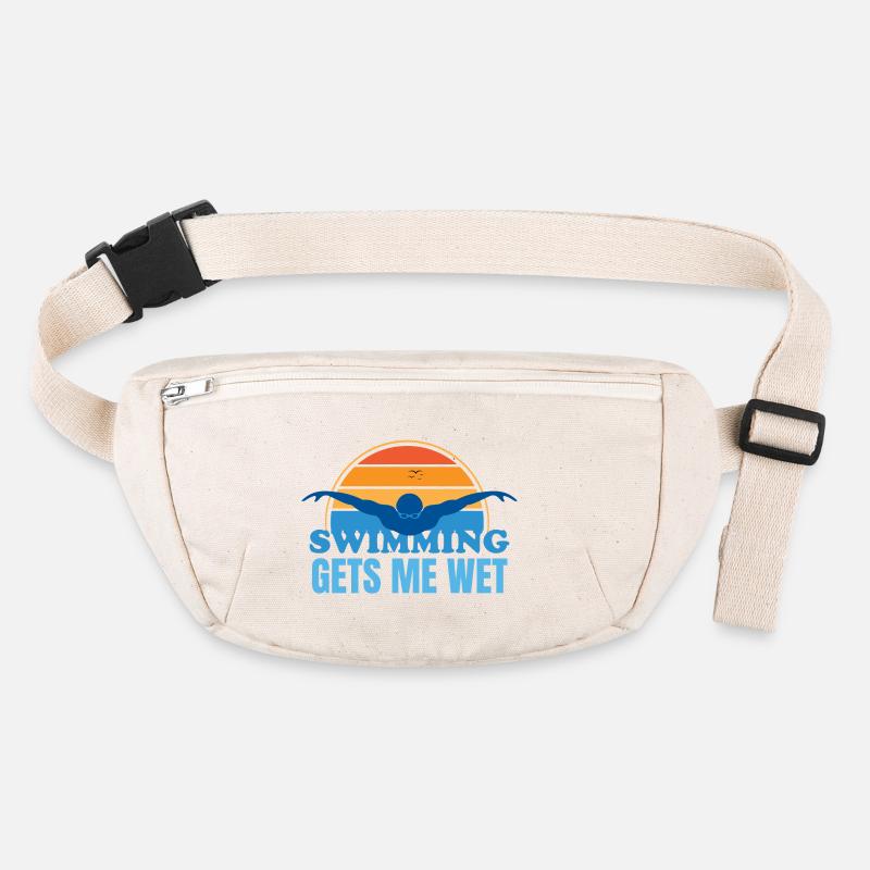 Swimming Gets Me Wet Stanley/Stella recycled Hip Bag 