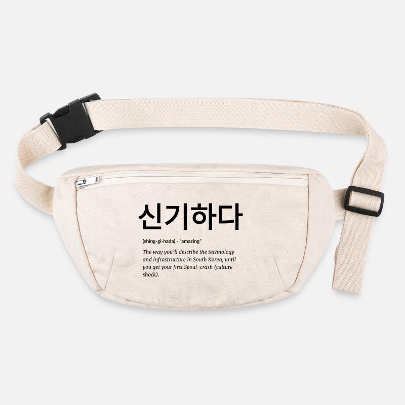 koreanisch Sprache Stanley/Stella recycelte Gürteltasche
