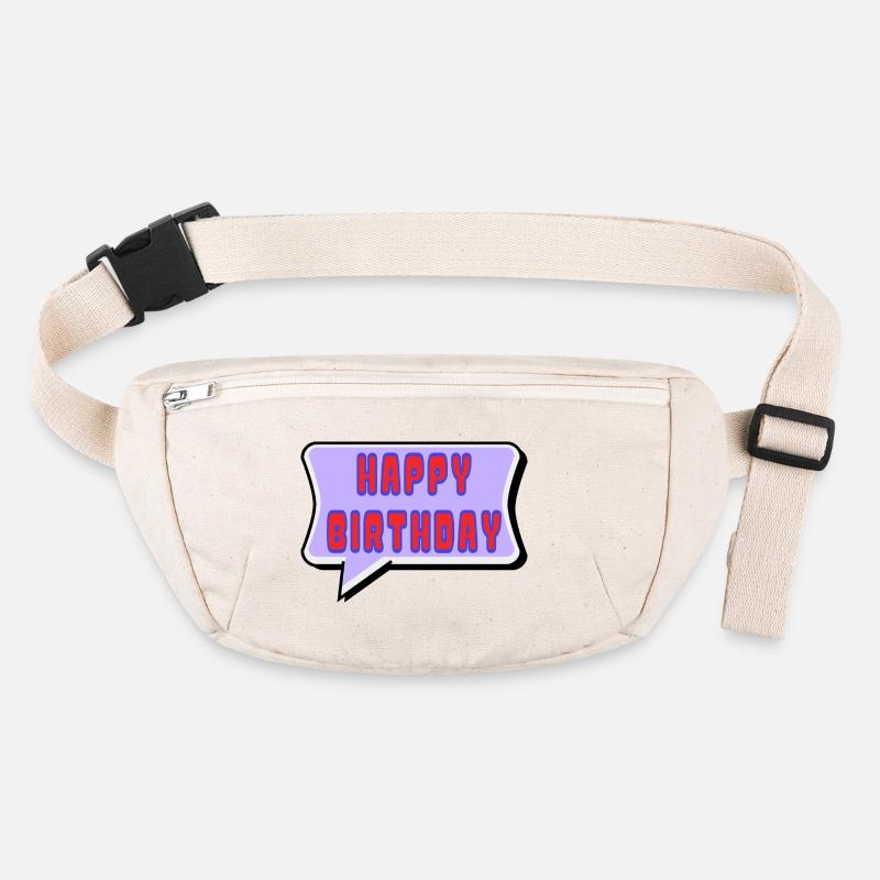 HAPPY BIRTHDAY Sac banane recyclé Stanley/Stella