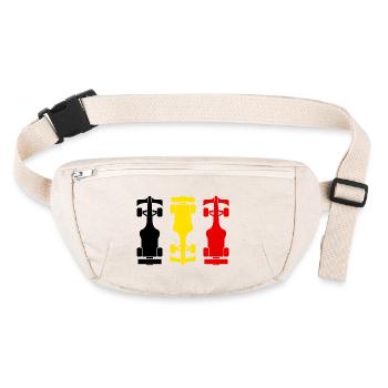 Formula Belgium Formula Racing Belgium Flag - Stanley/Stella recycled Hip Bag  - natural - Front