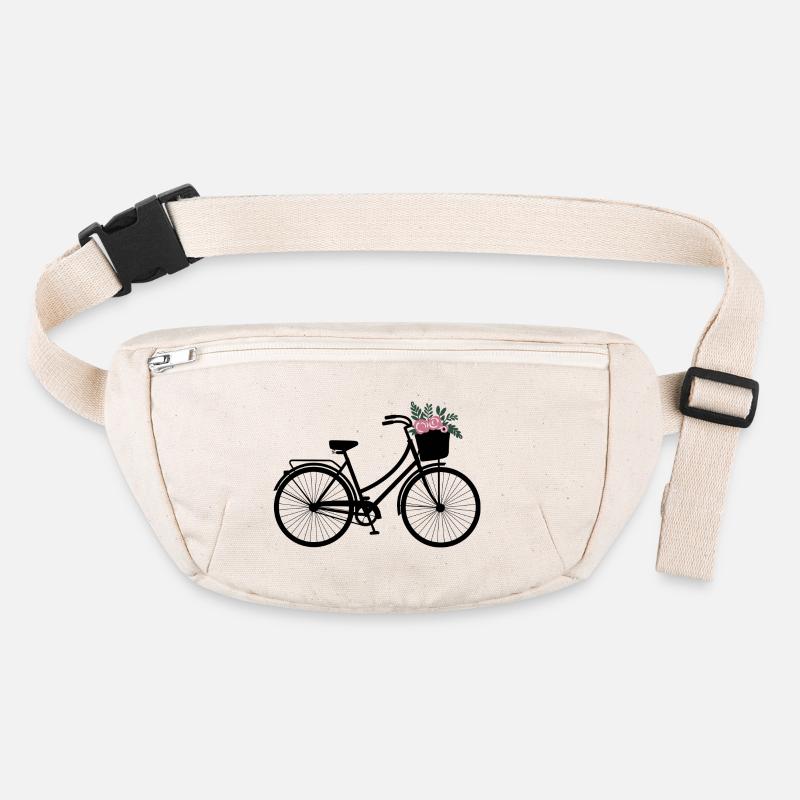 Blumen Fahrrad Stanley/Stella recycelte Gürteltasche