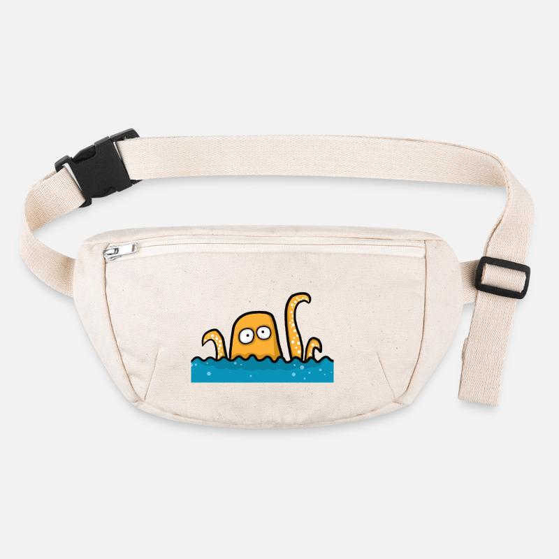 Giant octopus Stanley/Stella recycled Hip Bag 