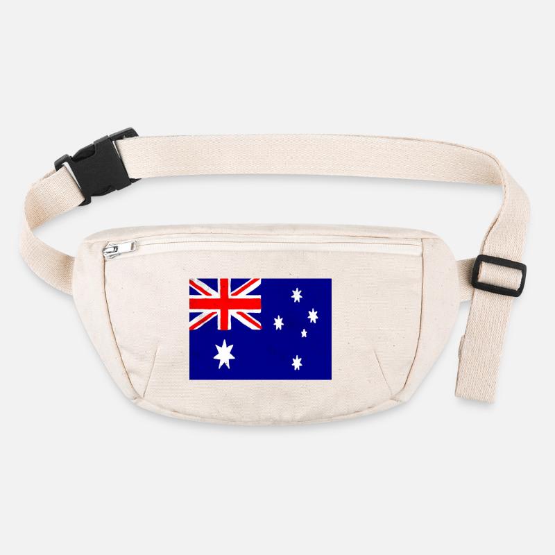 Drapeau de l’Australie – symbole de fierté et d’unité nationale Sac banane recyclé Stanley/Stella