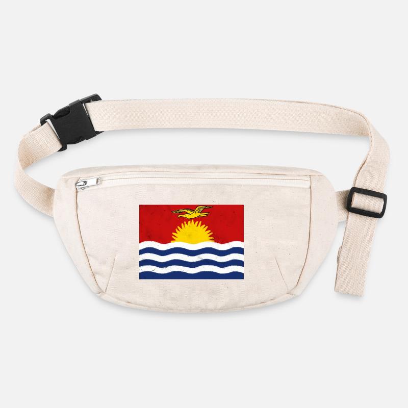Drapeau de Kiribati Sac banane recyclé Stanley/Stella